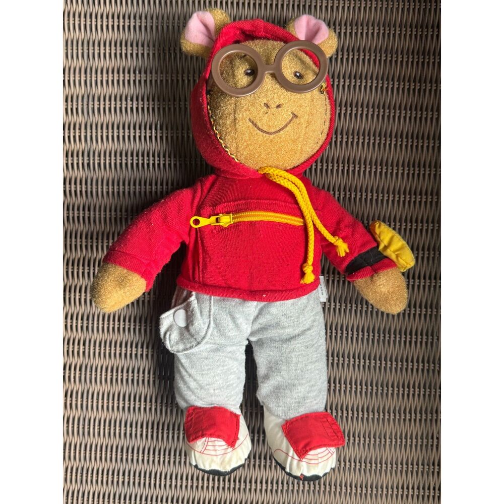 Vintage 1996 Playskool Arthur Plush Stuffed Animal Marc Brown PBS